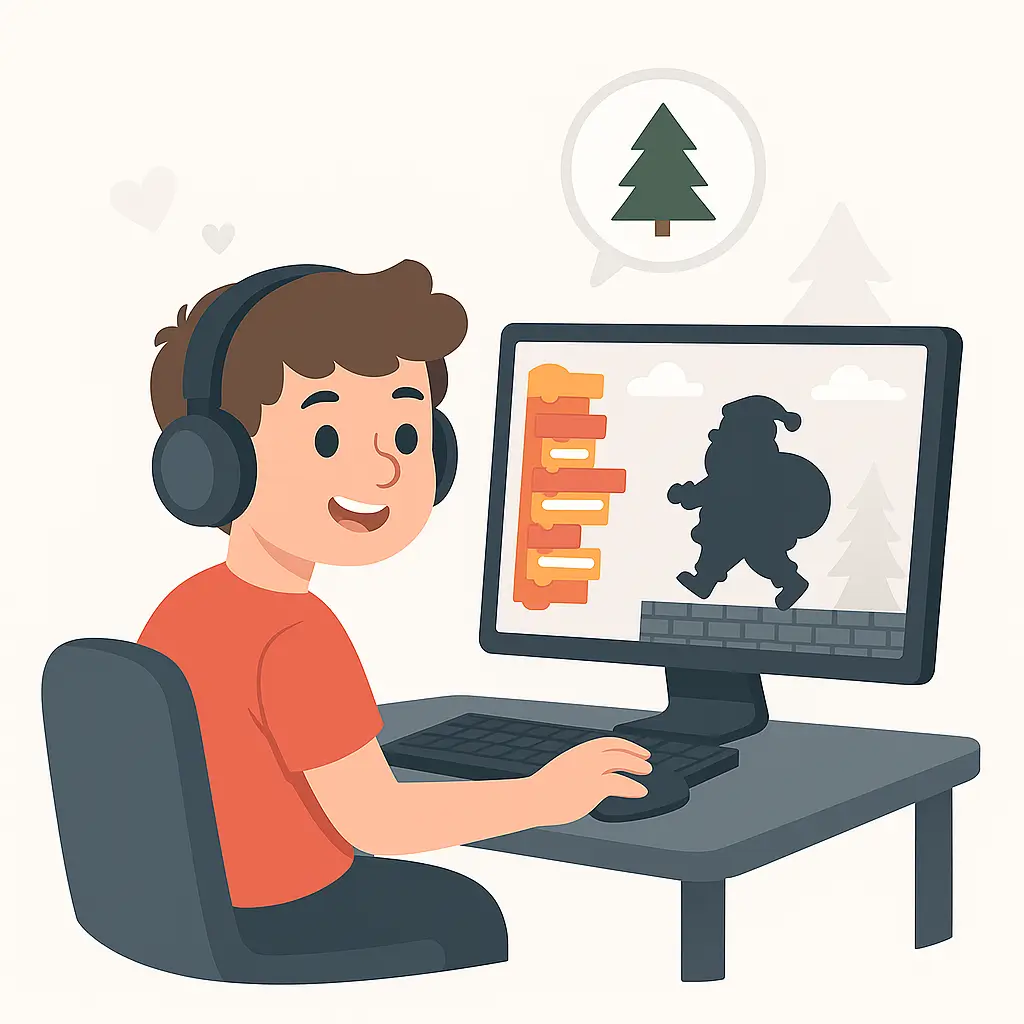 Atelier de Crăciun: Crează-ți jocul în Scratch