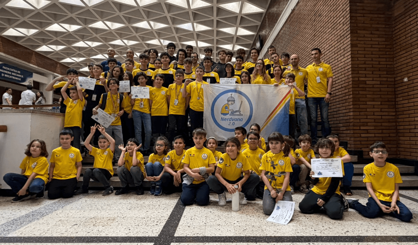 Nerdvana 2.0 la WRO România 2026